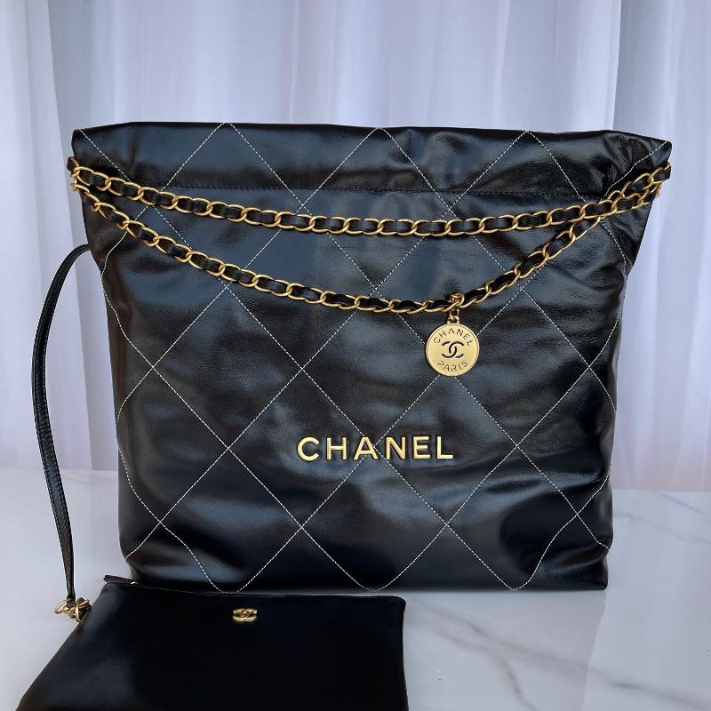 Chanel Handbags AS3261 Cowhide Black